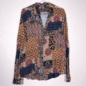 Bohemian style Zara shirt